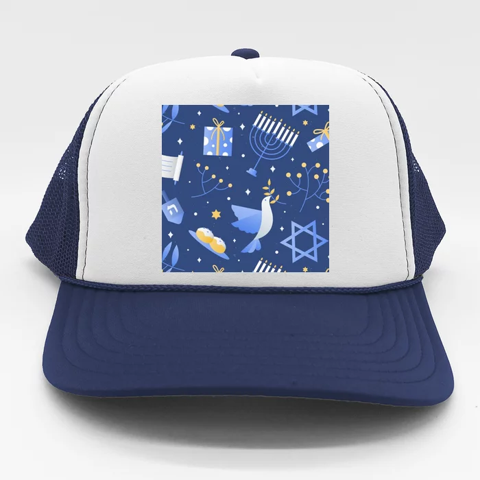 Hanukkah Holiday Celebration Trucker Hat