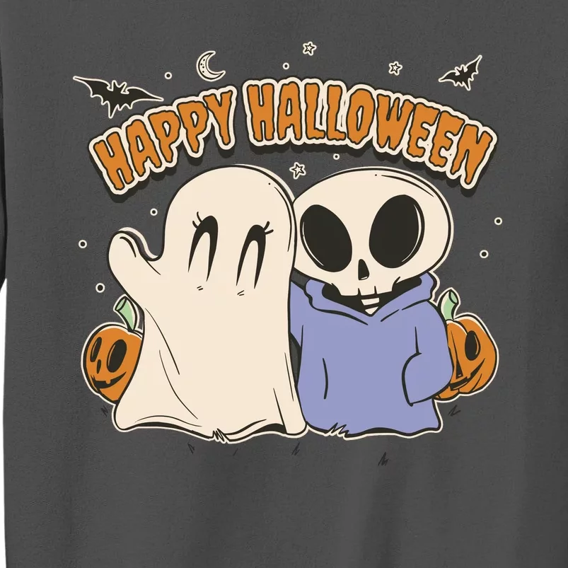 Happy Halloween Cute Monsters Tall Sweatshirt