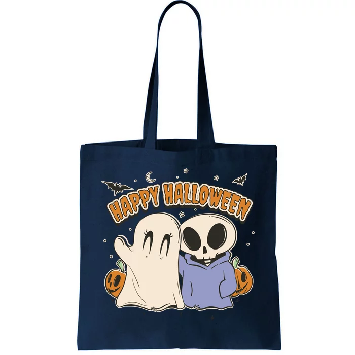 Happy Halloween Cute Monsters Tote Bag