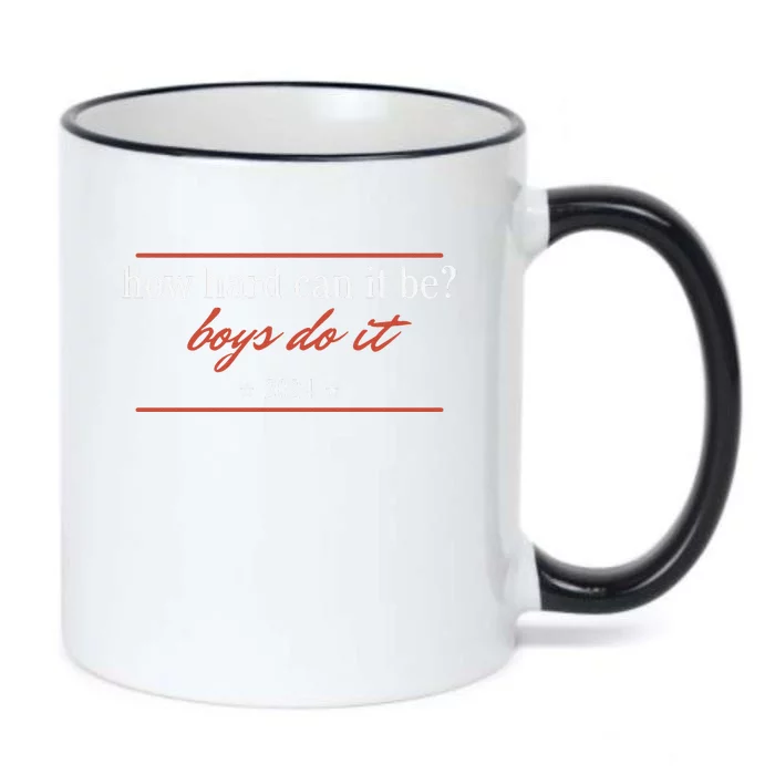 How Hard Can It Be Do It 2024 Black Color Changing Mug