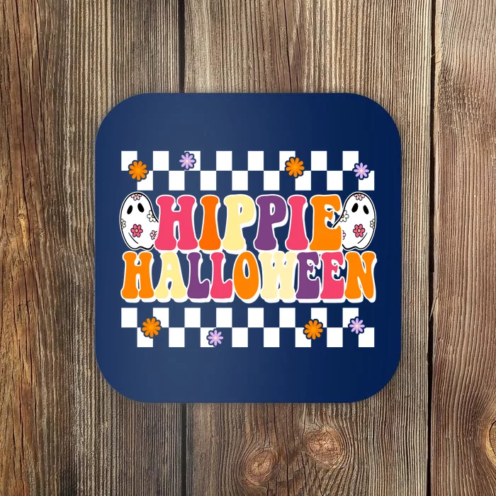 Hippie Halloween Cute Retro Coaster