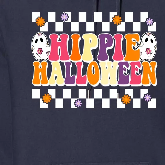 Hippie Halloween Cute Retro Premium Hoodie