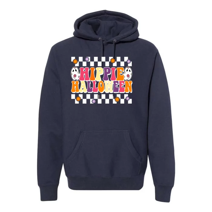 Hippie Halloween Cute Retro Premium Hoodie