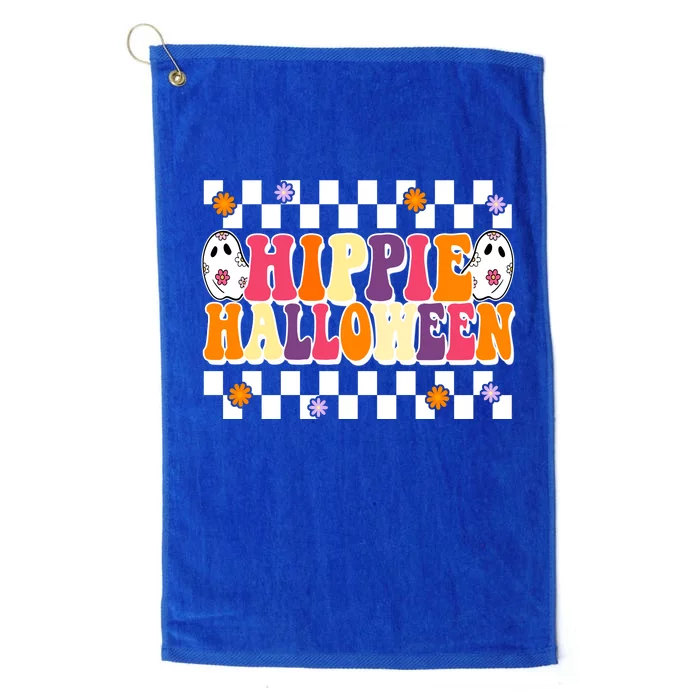 Hippie Halloween Cute Retro Platinum Collection Golf Towel