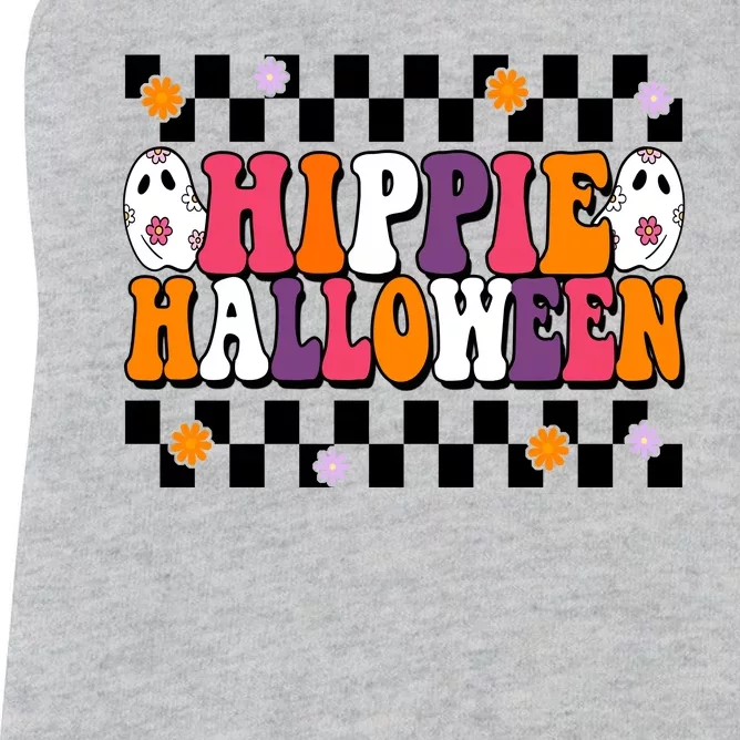 Hippie Halloween Cute Retro Women's Racerback Tank