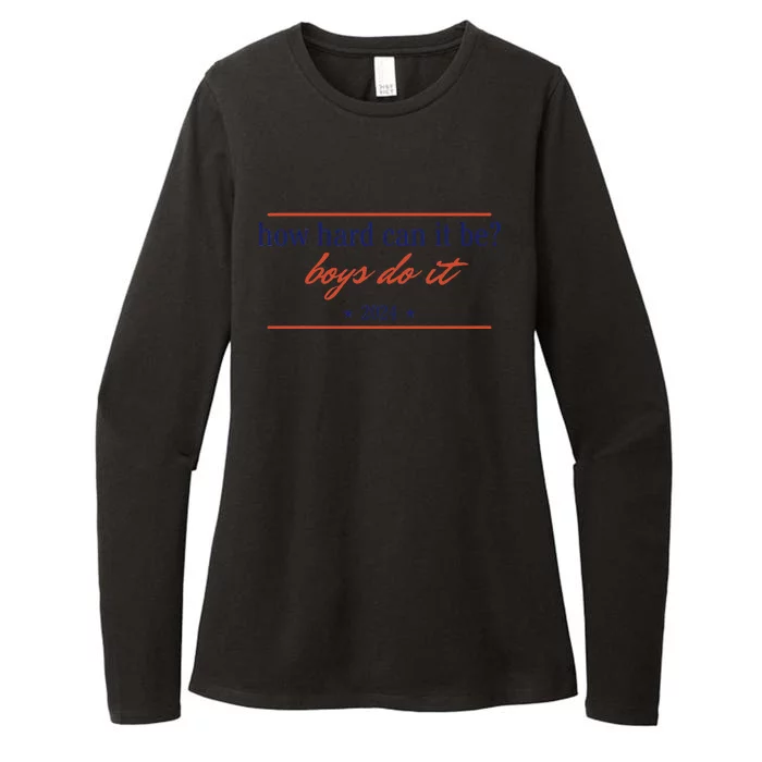 How Hard Can It Be Do It 2024 Womens CVC Long Sleeve Shirt