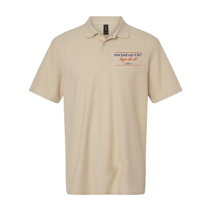 How Hard Can It Be Do It 2024 Softstyle Adult Sport Polo