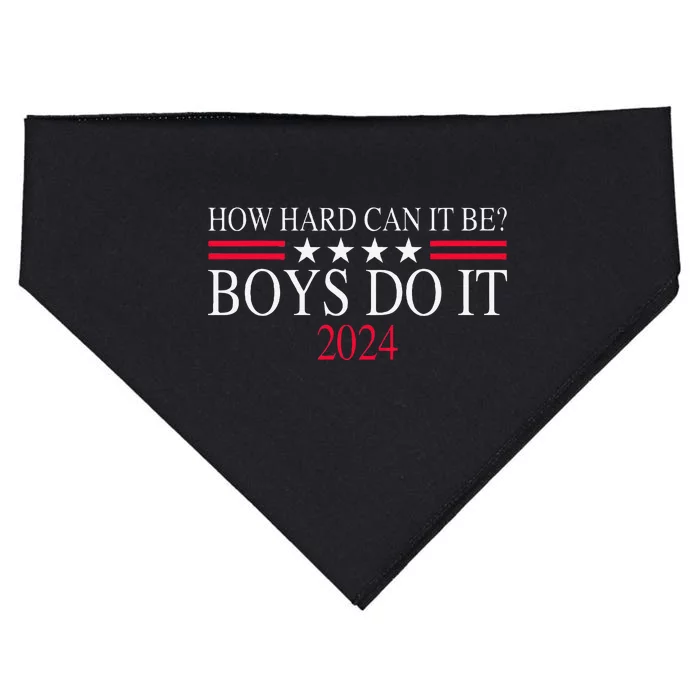 How Hard Can It Be Do It 2024 Funny USA-Made Doggie Bandana