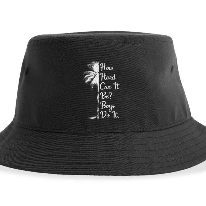 How Hard Can It Be Do It. Harris 2024 Sustainable Bucket Hat