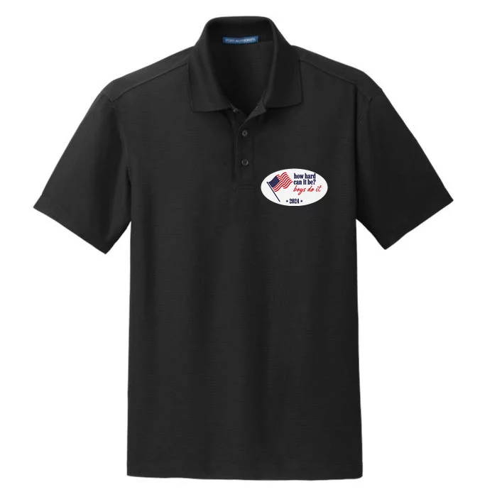 How Hard Can It Be Boy Do It Dry Zone Grid Performance Polo