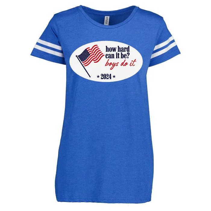 How Hard Can It Be Boy Do It Enza Ladies Jersey Football T-Shirt