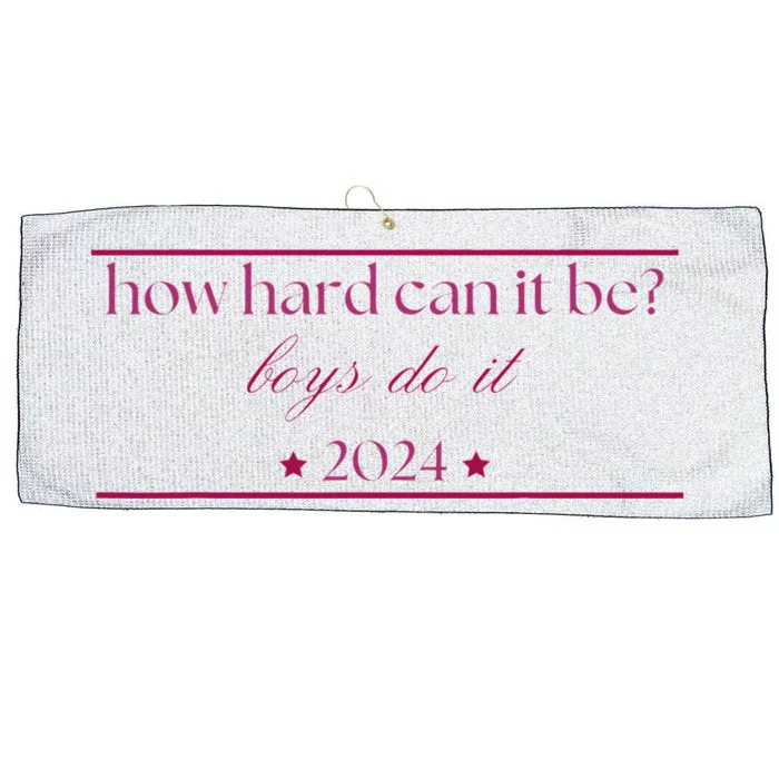 How Hard Can It Be Boy Do It. Harris 2024 Large Microfiber Waffle Golf Towel