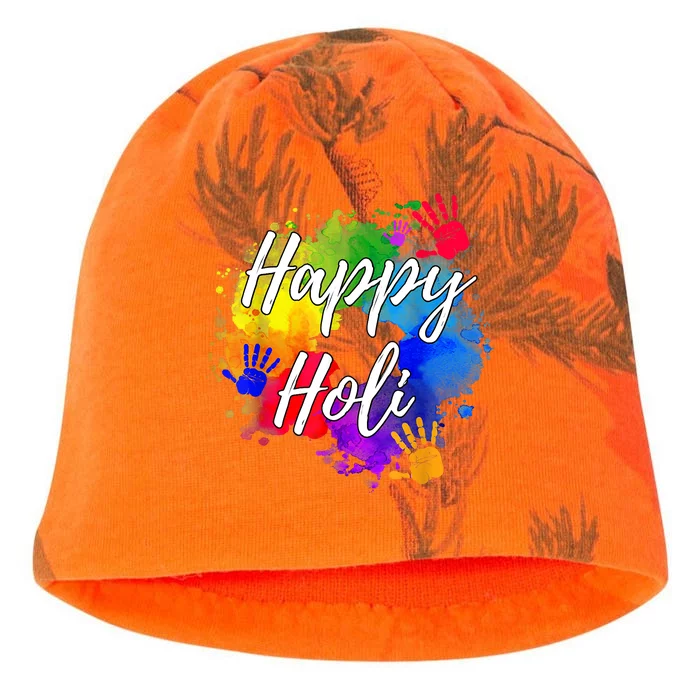 Happy Holi Color India Hindu Gift Kati - Camo Knit Beanie