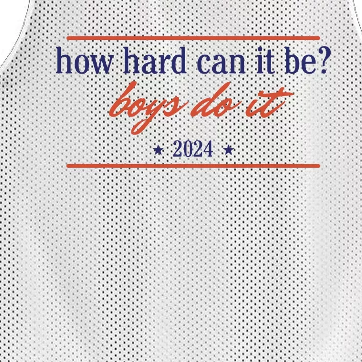 How Hard Can It Be Boy Do It 2024 Mesh Reversible Basketball Jersey Tank