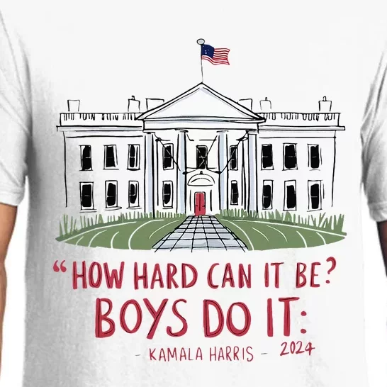 How Hard Can It Be Boy Do It Kamala 2024 Pajama Set