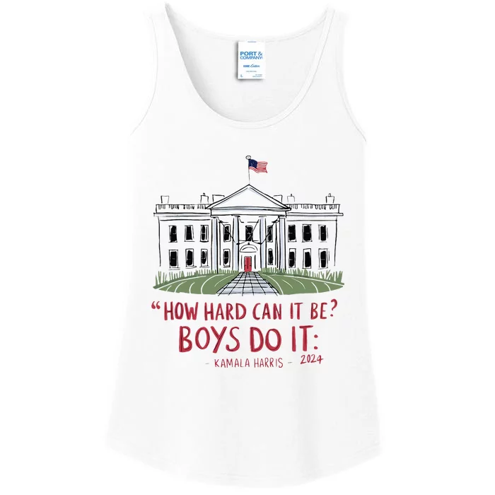 How Hard Can It Be Boy Do It Kamala 2024 Ladies Essential Tank