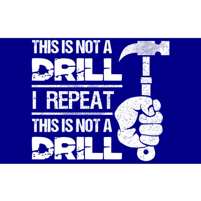 Handy Hammer Craft Tools Mechanic This Is Not A Drill Funny Gift Bumper Sticker