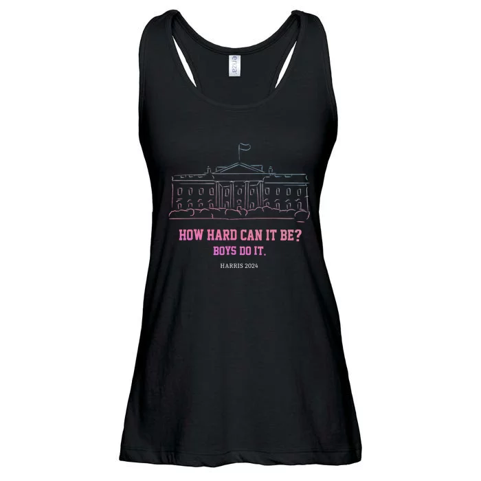 How Hard Can It Be Do It Harris 2024 Ladies Essential Flowy Tank