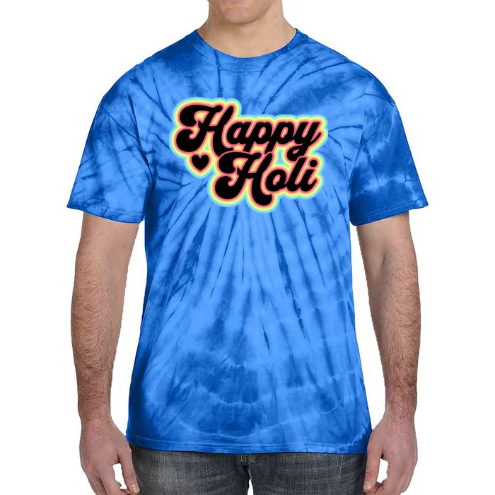 Happy Holi Cute Gift Color India Hindu Gift Tie-Dye T-Shirt