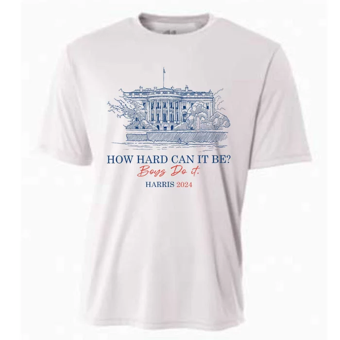 How Hard Can It Be B.O.Y.S Do It Harris 2024 Presidential Cooling Performance Crew T-Shirt