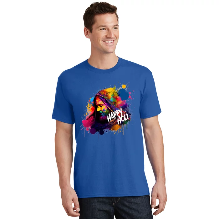 Happy Holi Colors India Hindu Spring Colorful Gift T-Shirt