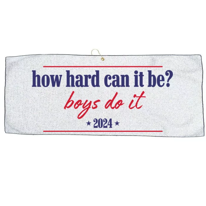 How Hard Can It Be Boy Do It 2024 Large Microfiber Waffle Golf Towel