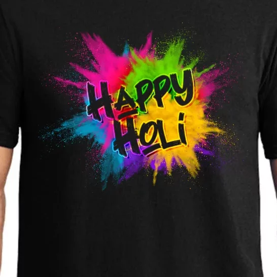 Happy Holi Celebrate Hindu Holiday Pajama Set