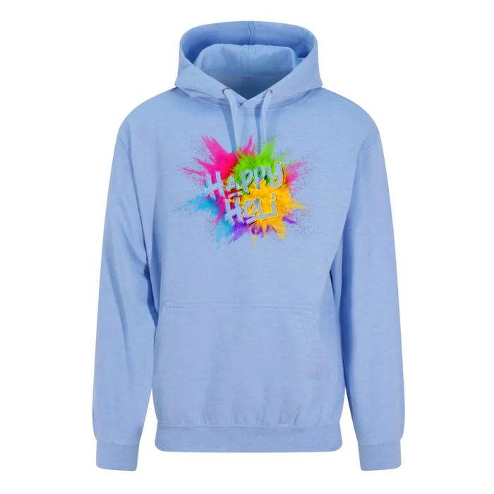 Happy Holi Celebrate Hindu Holiday Unisex Surf Hoodie