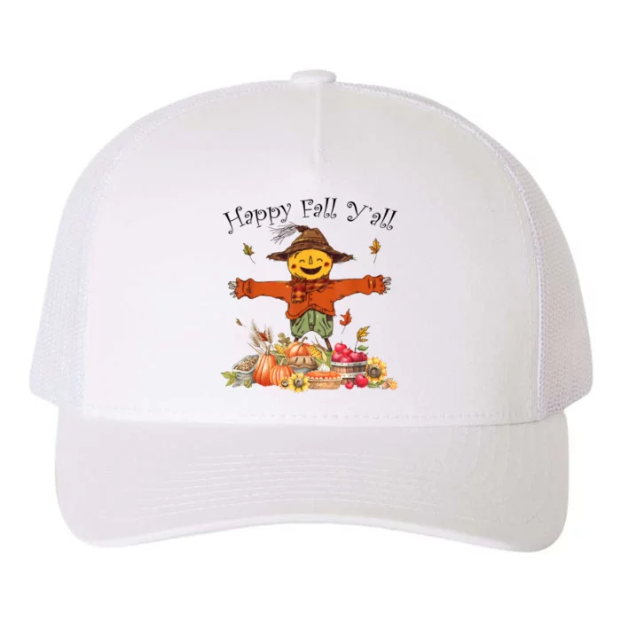 Happy Hallothanksmas Coffee Halloween Thanksgiving Christmas Yupoong Adult 5-Panel Trucker Hat