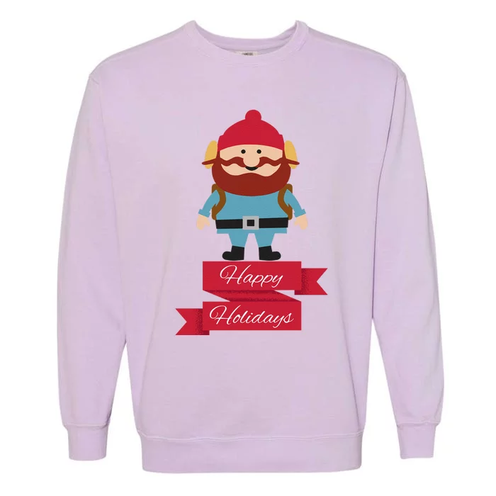 Happy Holidays! Christmas Cornelius From The Yukon Garment-Dyed Sweatshirt