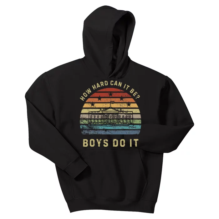 How Hard Can It Be Do It Sunset The White House Kids Hoodie