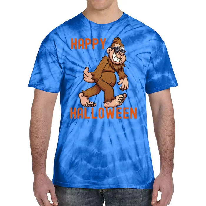 Happy Halloween Cute Scary Bigfoot Sasquatch Costume Tee Tie-Dye T-Shirt