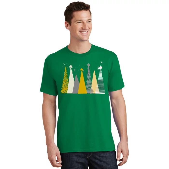 Happy Holidays Christmas Tree Festive T-Shirt