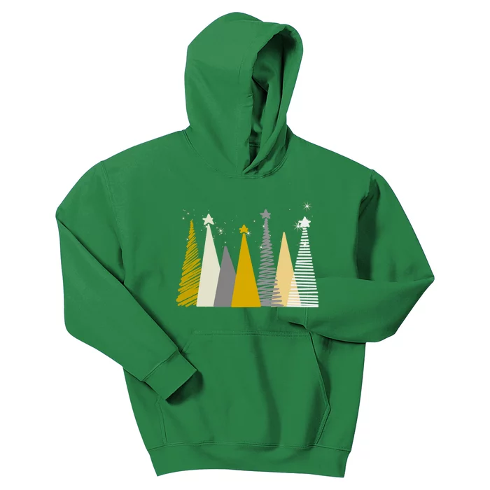 Happy Holidays Christmas Tree Festive Kids Hoodie