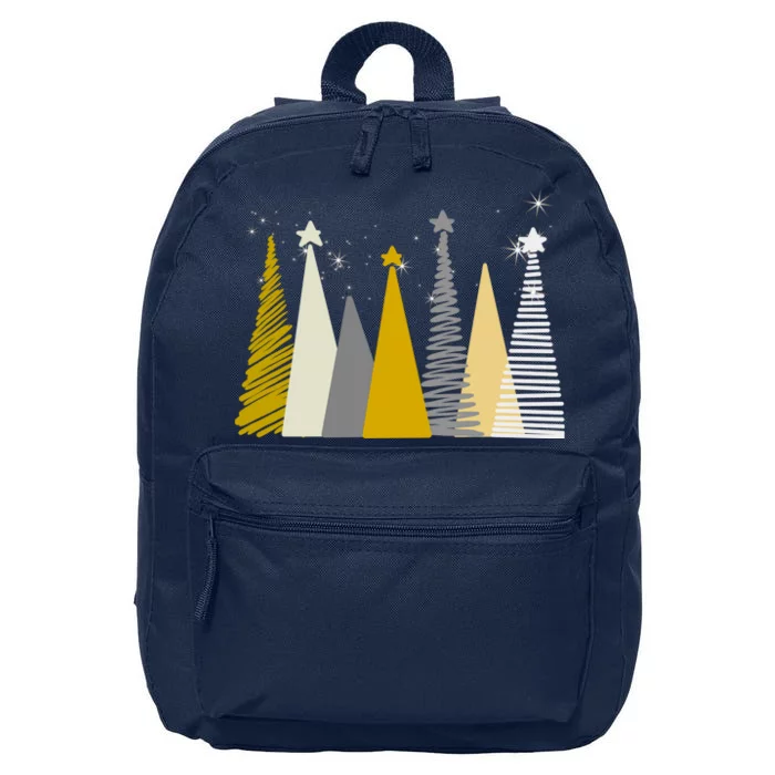 Happy Holidays Christmas Tree Festive 16 in Basic Backpack