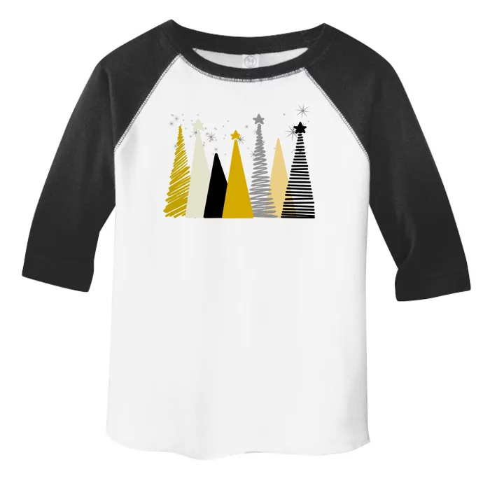 Happy Holidays Christmas Tree Festive Toddler Fine Jersey T-Shirt