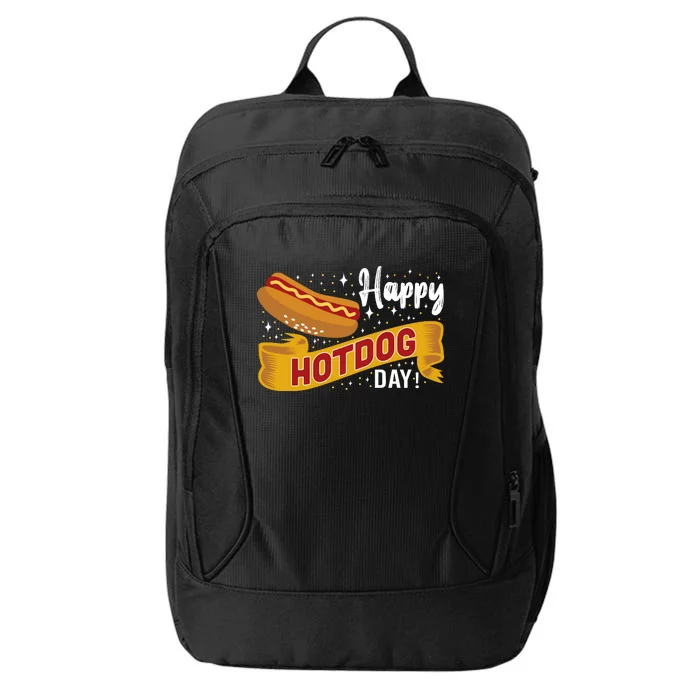 Happy Hot Dog Day City Backpack