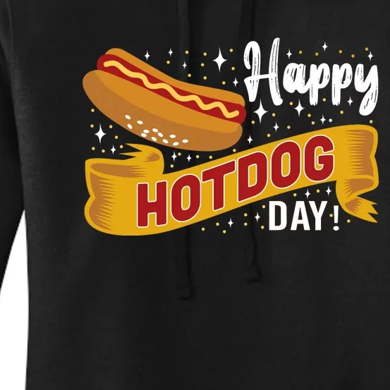 Happy Hot Dog Day Women's Pullover Hoodie