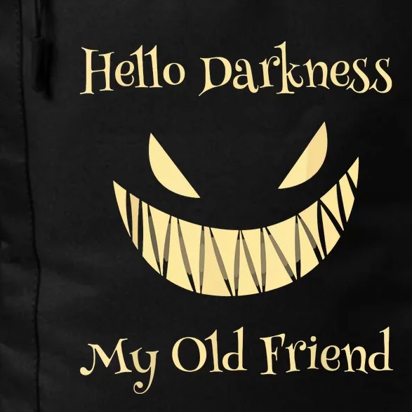 Halloween Hello Darkness My Old Friend Daily Commute Backpack