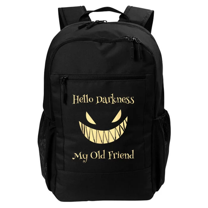 Halloween Hello Darkness My Old Friend Daily Commute Backpack