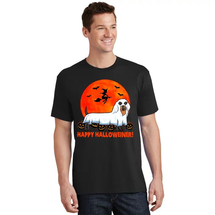 Happy Halloweiner Dachshund Halloween Costume T-Shirt