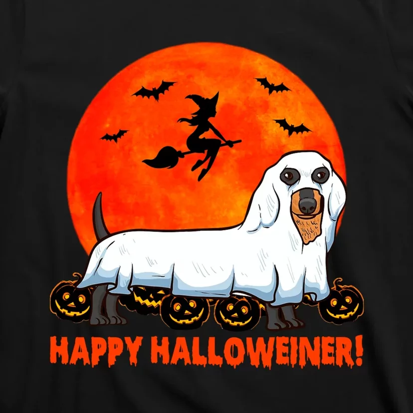 Happy Halloweiner Dachshund Halloween Costume T-Shirt