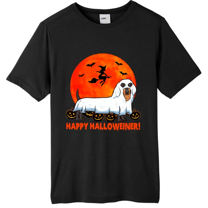 Happy Halloweiner Dachshund Halloween Costume ChromaSoft Performance T-Shirt