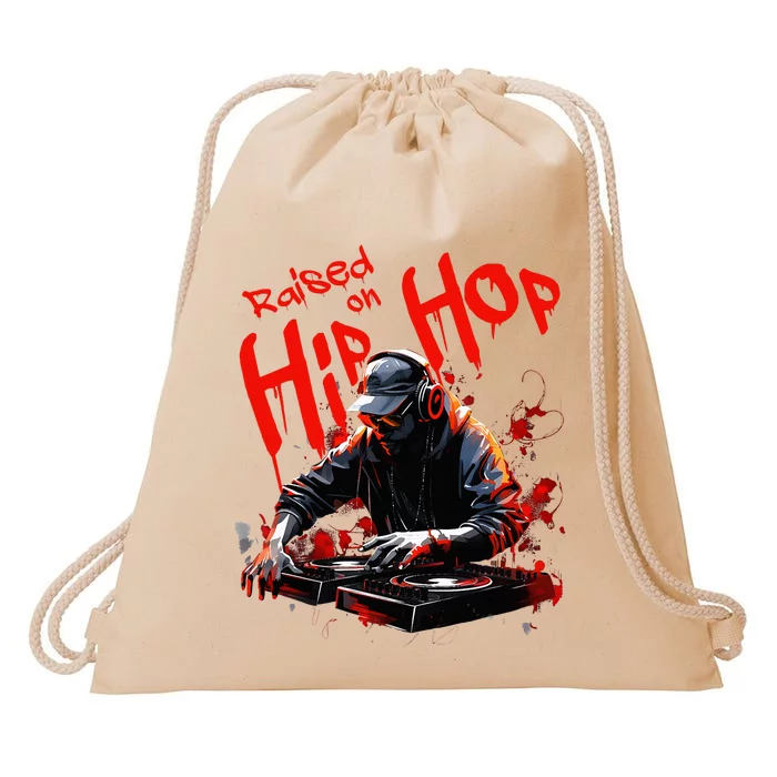 Hip Hop Dj 50th Anniversary Drawstring Bag