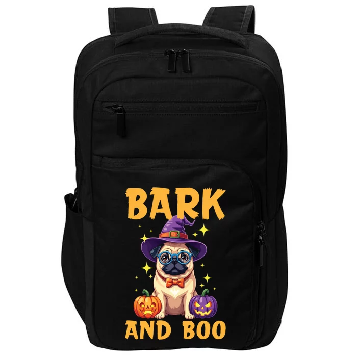 Happy Halloween Dog Owner Spooky Puppy Trick Or Treat Gift Impact Tech Backpack