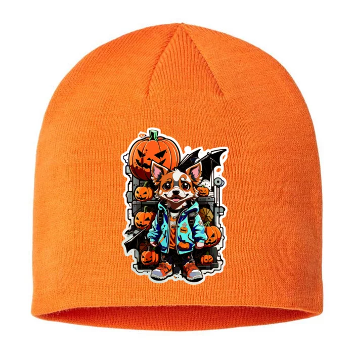 Hip Halloween Dog 8 1/2in Sustainable Knit Beanie