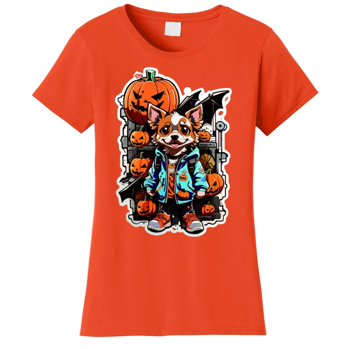 Hip Halloween Dog Women's T-Shirt