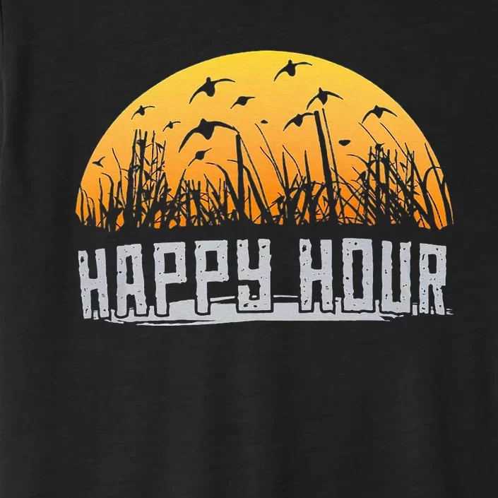 Happy Hour Duck Hunting Hunter ChromaSoft Performance T-Shirt