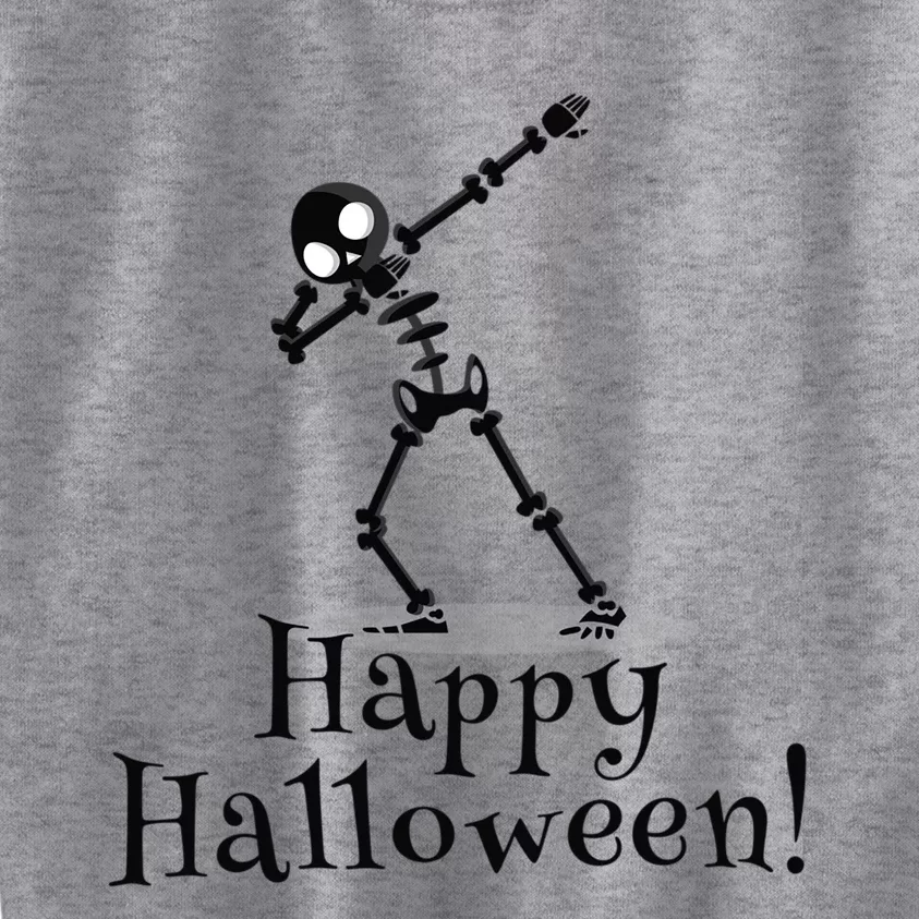 Happy Halloween Dabbing Skeleton Dab Ghost Pumpkin Spooky Cute Gift Kids Sweatshirt