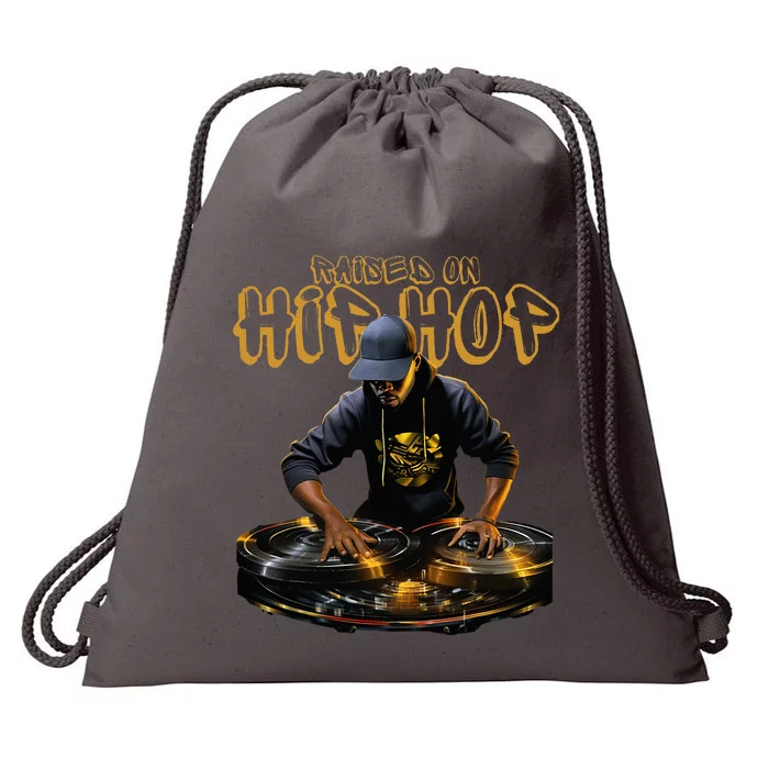 Hip Hop Dj 50th Anniversary Drawstring Bag